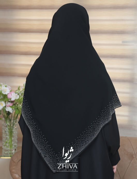 روسری كرپ ژرژت