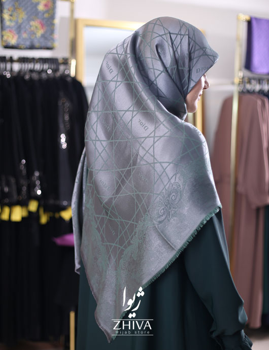 روسری دیور لمه نقرآبی