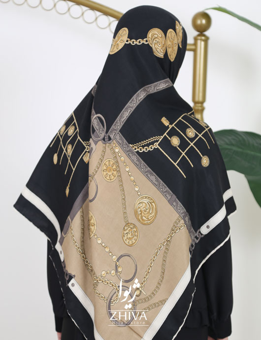 روسری نخی پاييزه
