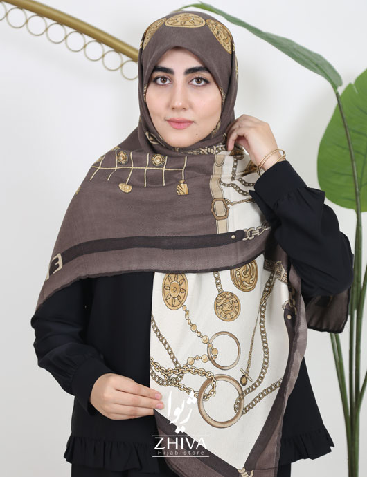 روسری نخی پاييزه