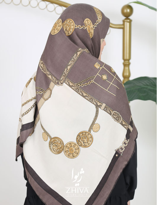 روسری نخی پاييزه