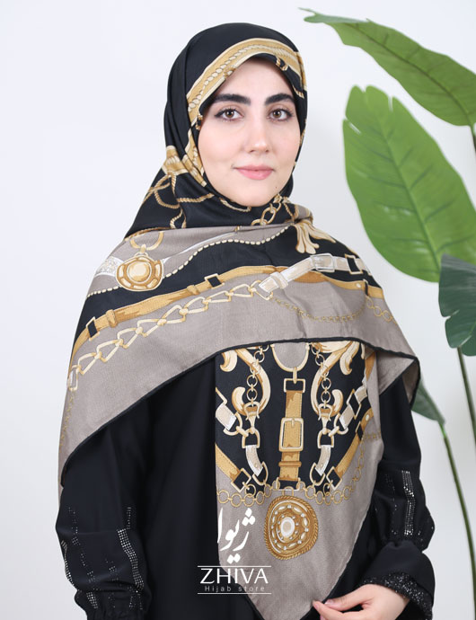 روسری نخی پاييزه