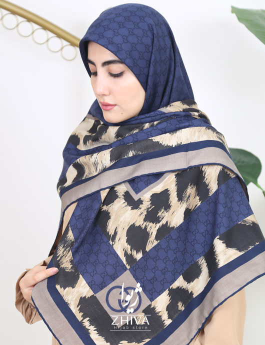 روسری نخی پاييزه