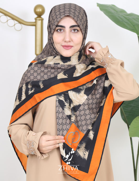 روسری نخی پاييزه