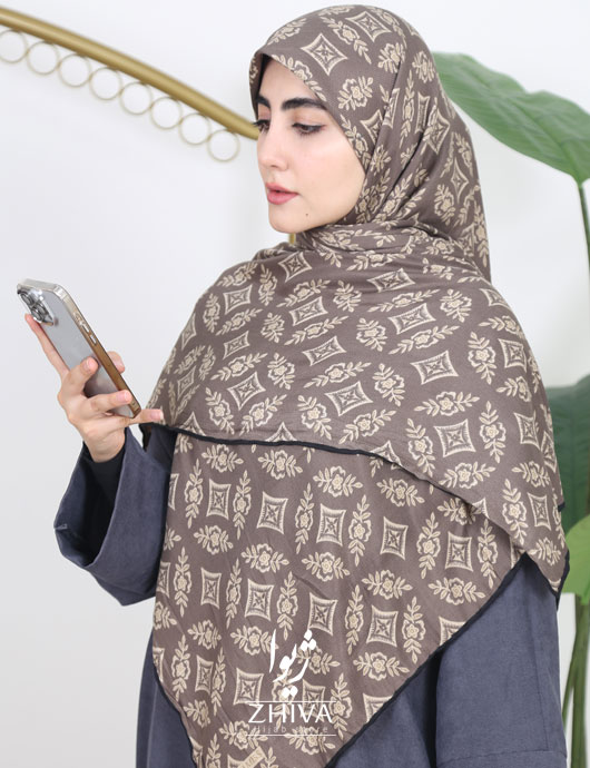 روسری نخی پاييزه