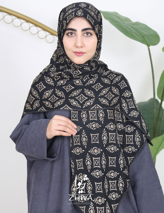 روسری نخی پاييزه