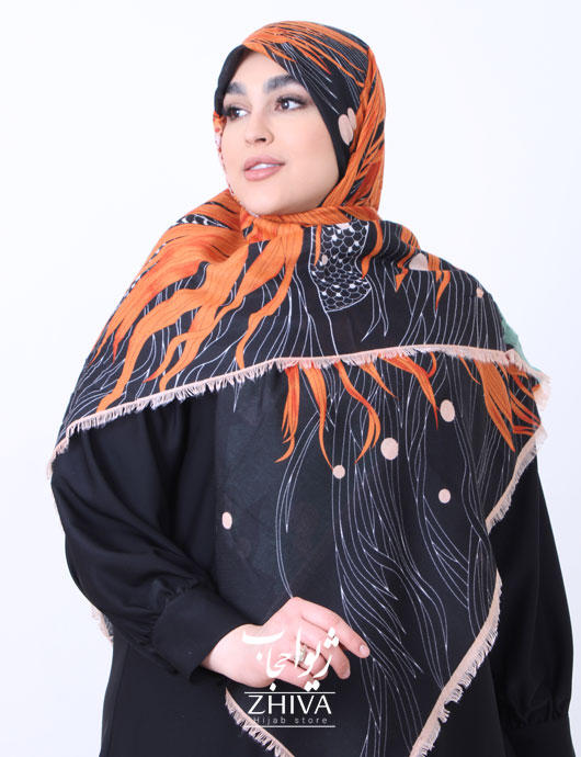 روسری سيا اسكارف