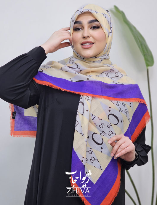 روسری سيا اسكارف