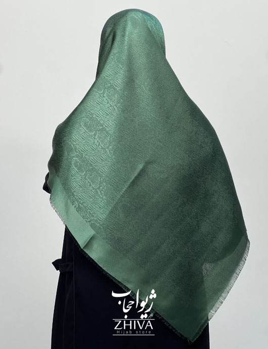 روسری لمه سبز