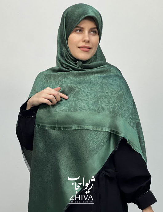 روسری لمه سبز