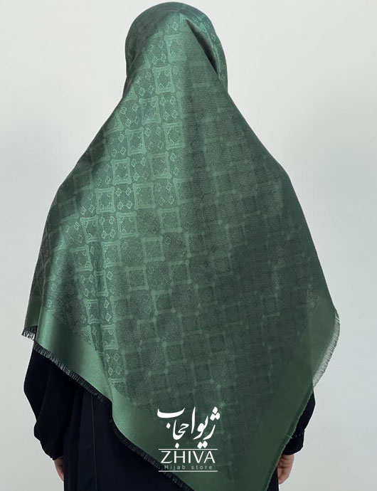 روسری لمه سبز