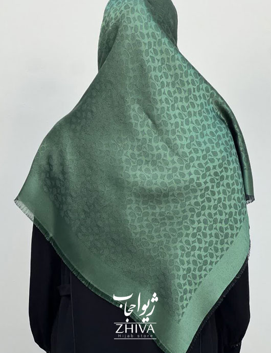 روسری لمه سبز