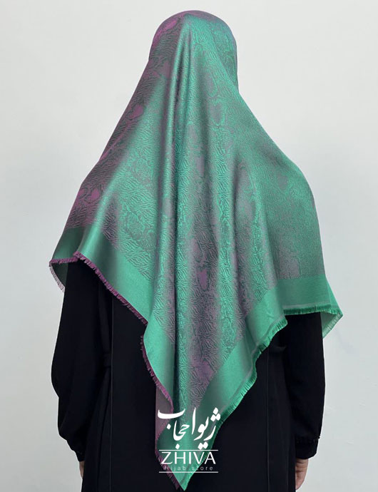 روسری لمه سبز