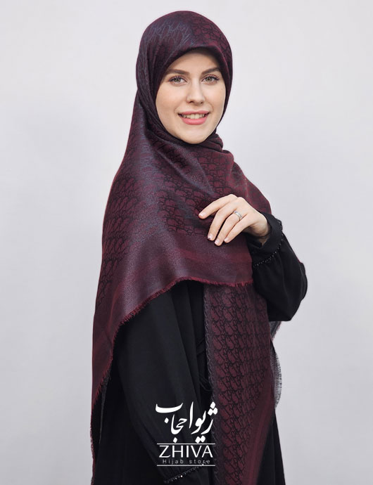 روسری لمه زرشكی