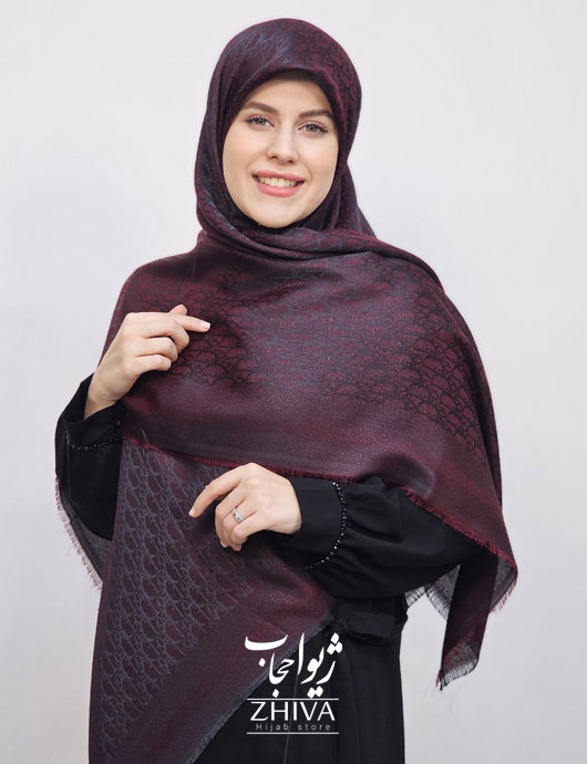 روسری لمه زرشكی