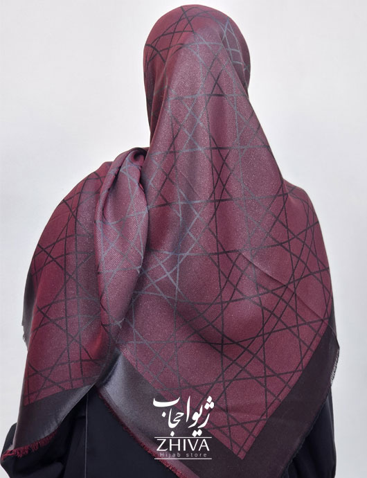 روسری لمه زرشكی