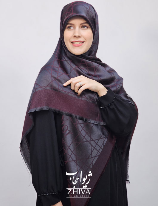 روسری لمه زرشكی