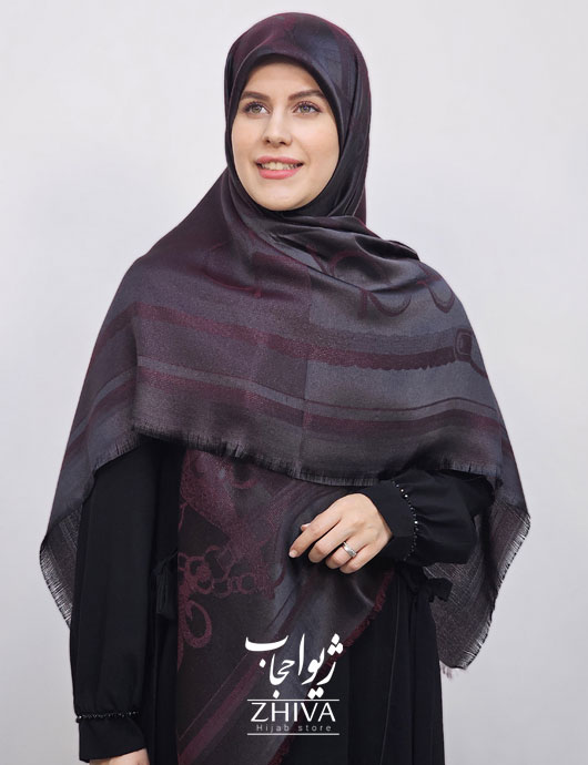 روسری لمه زرشكی