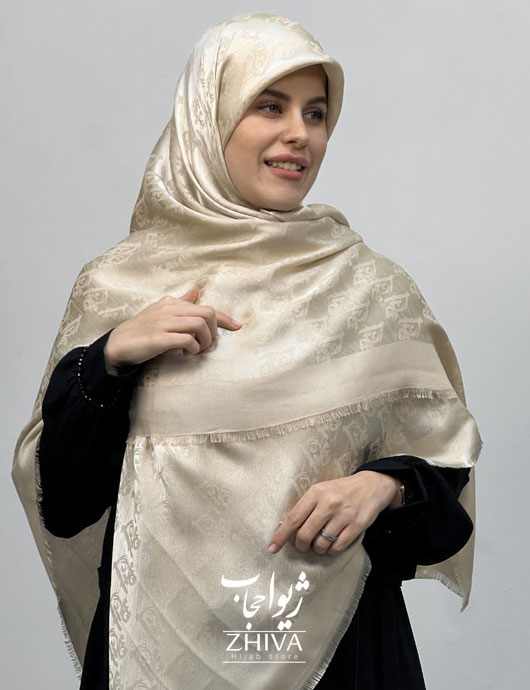 روسری لمه استخوانی