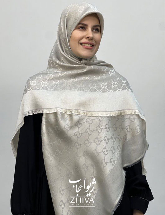 روسری لمه استخوانی