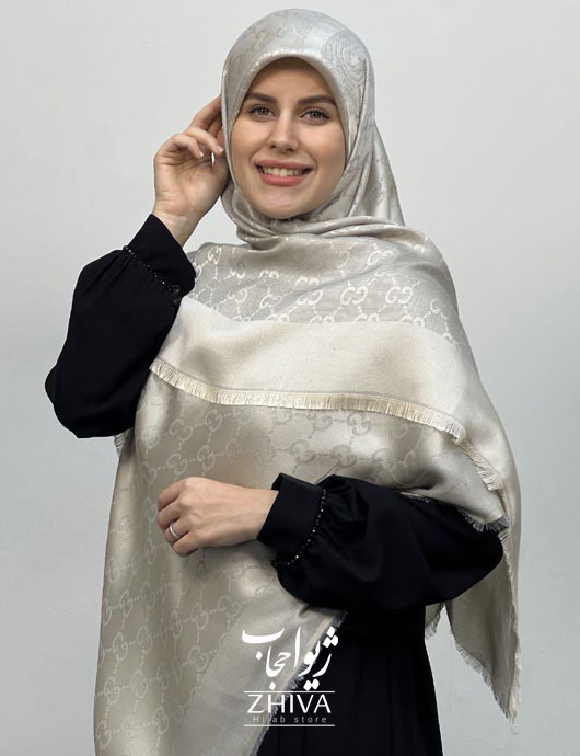 روسری لمه استخوانی