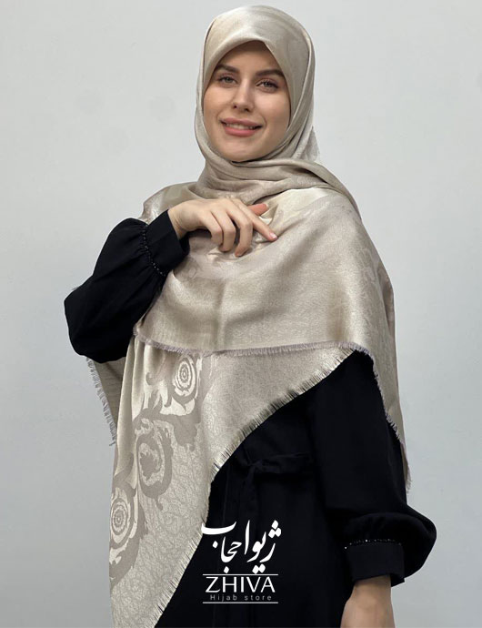 روسری لمه استخوانی