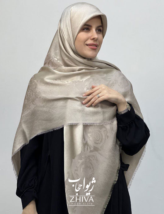 روسری لمه استخوانی