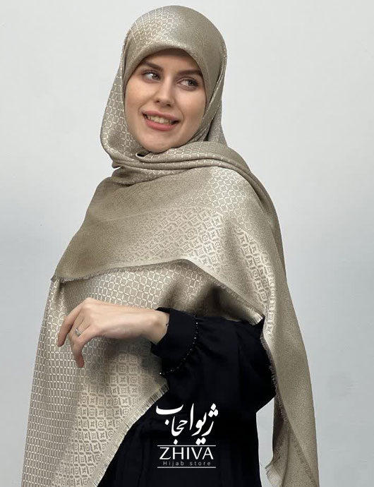 روسری لمه استخوانی