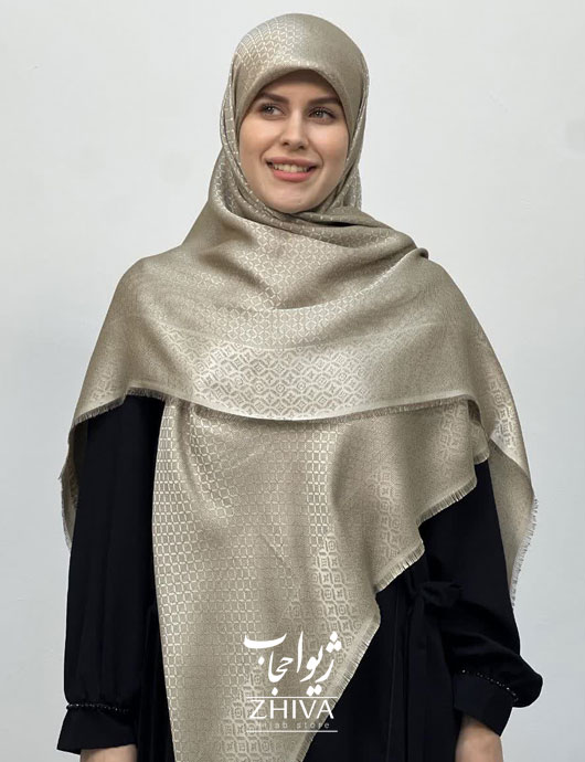 روسری لمه استخوانی