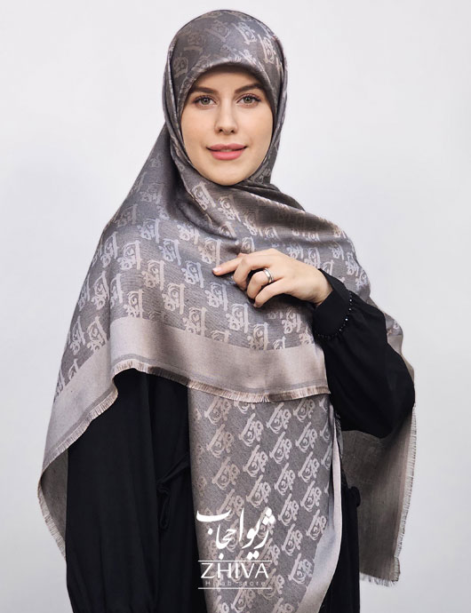 روسری لمه طوسی
