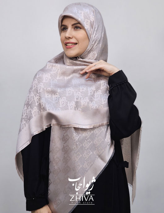 روسری لمه طوسی