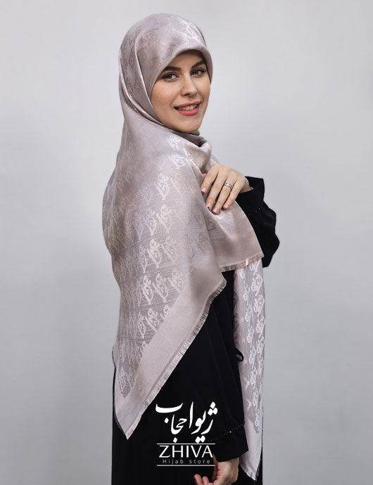 روسری لمه طوسی