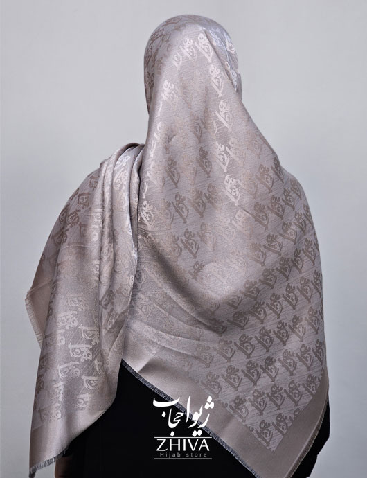 روسری لمه طوسی