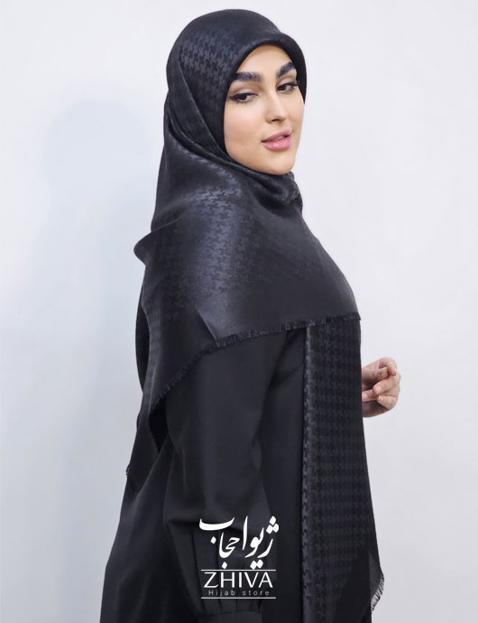 روسری لمه مشكی