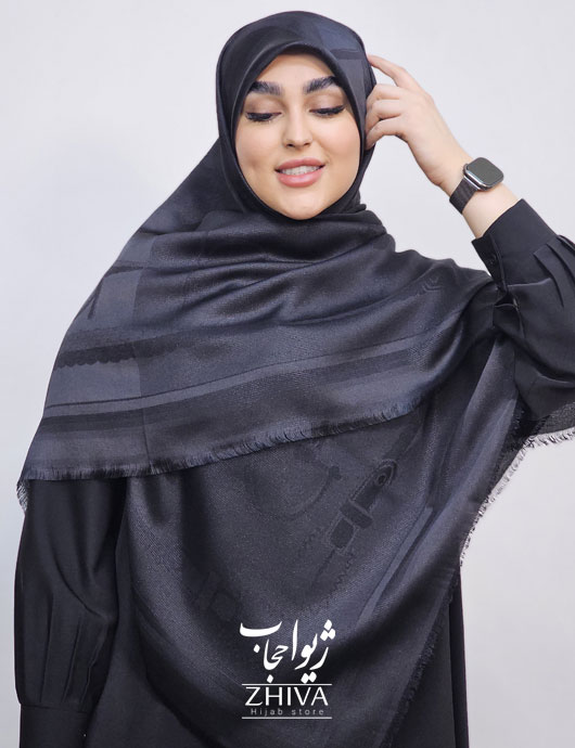 روسری لمه مشكی