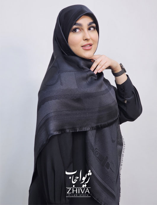 روسری لمه مشكی