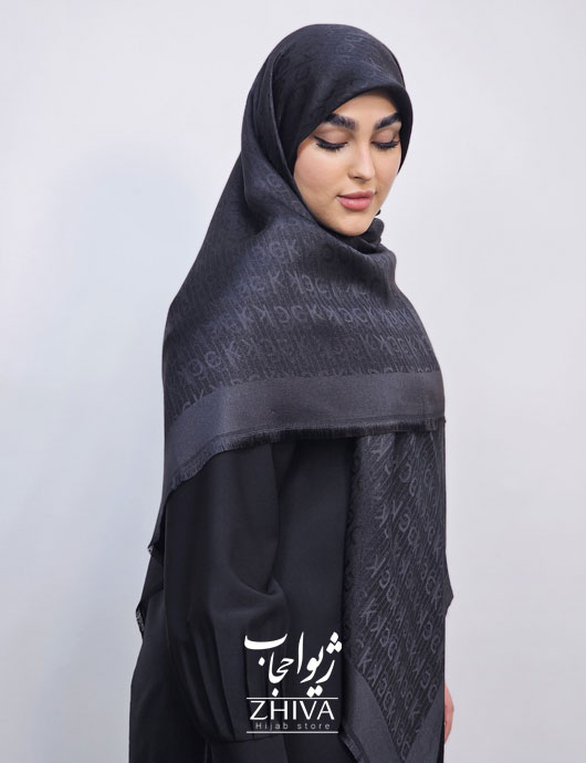 روسری لمه مشكی