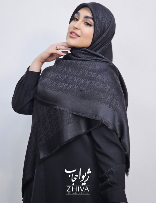 روسری لمه مشكی