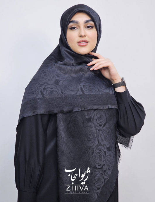 روسری لمه مشكی