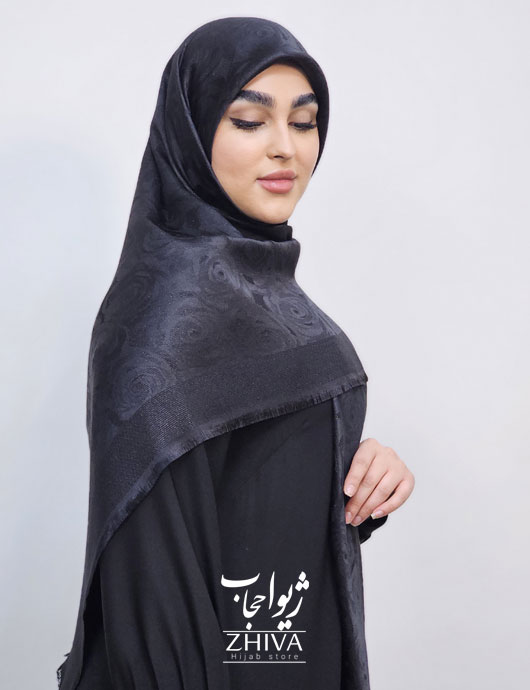 روسری لمه مشكی