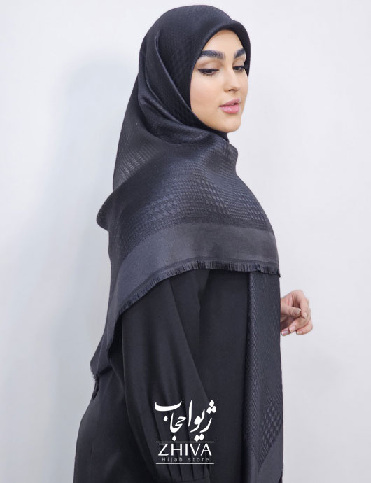 روسری لمه مشكی