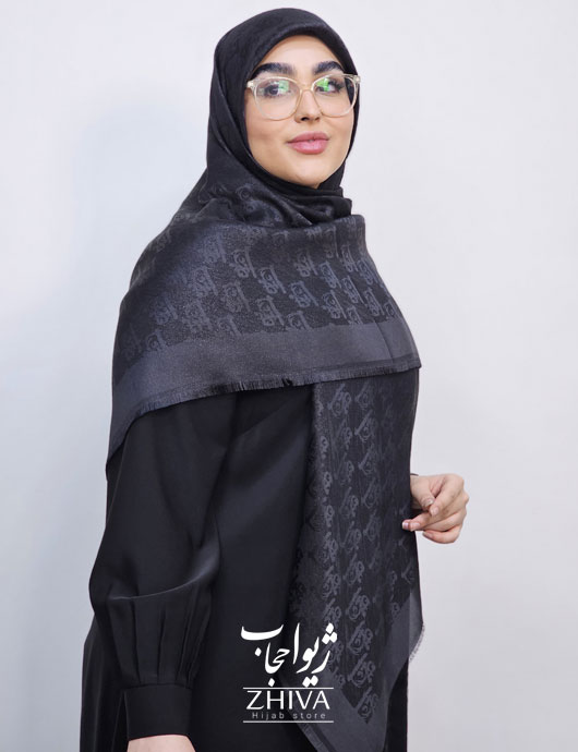 روسری لمه مشكی