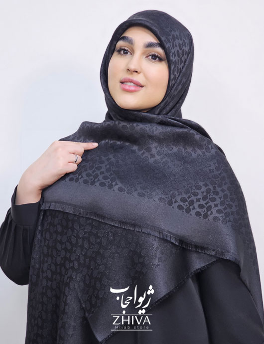 روسری لمه مشكی
