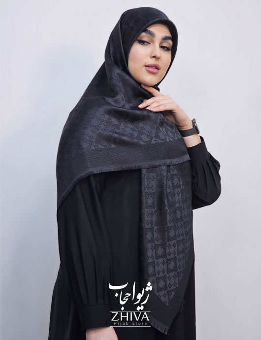 روسری لمه مشكی