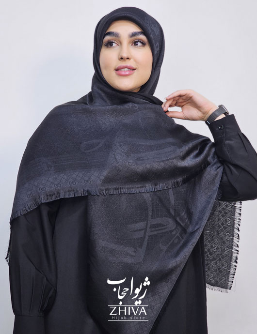 روسری لمه مشكی