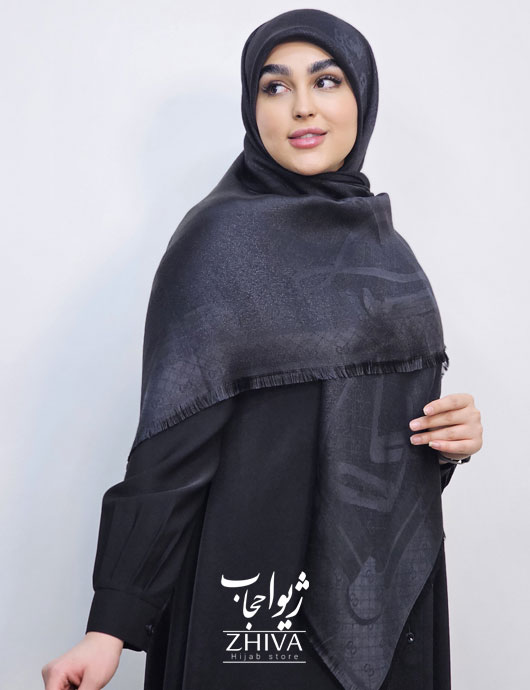 روسری لمه مشكی
