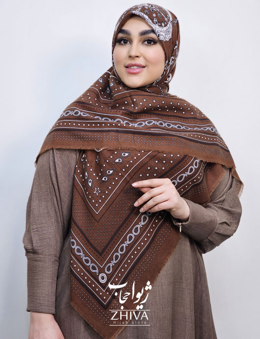 روسری سيا اسكارف