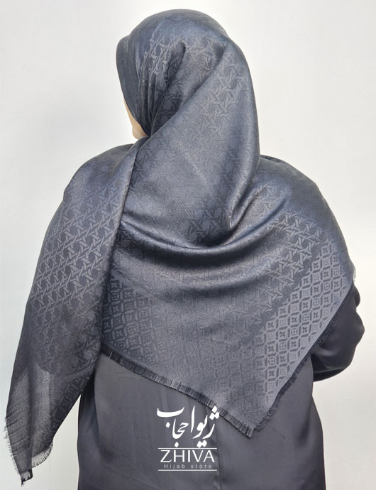 روسری لمه مشكی