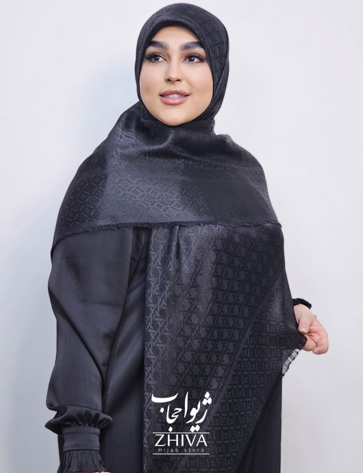 روسری لمه مشكی