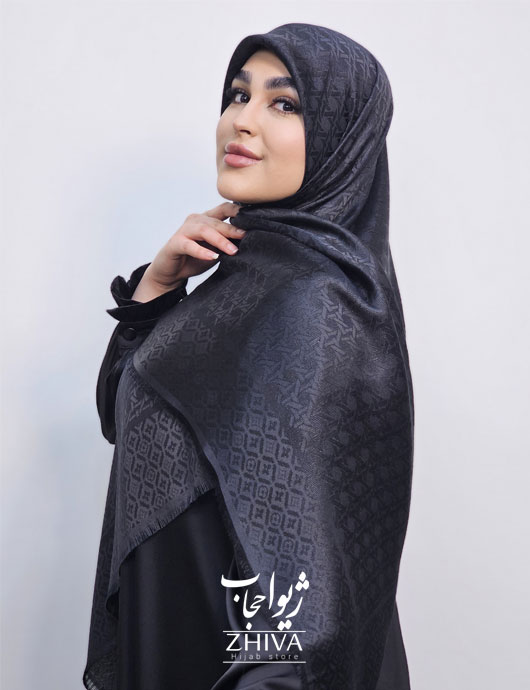 روسری لمه مشكی